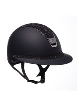 SAMSHIELD KASK MISS SHIELD 2.0 / CRYSTAL LEAF BLACK TOP FRONTAL / BLACK CHROME / CZARNY - Samshield Equishop