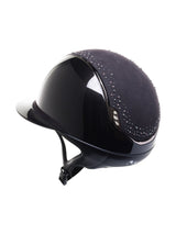 SAMSHIELD KASK MISS SHIELD 2.0 SHADOWGLOSSY / NIGHT PEARL / ALCANTARA FB / BLACK CHROME / CZARNY - Samshield Equishop