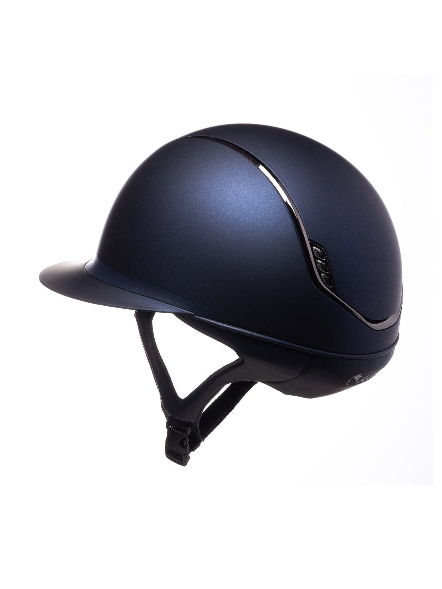 SAMSHIELD KASK MISS SHIELD 2.0 SHADOWMATT / BLACK CHROME / GRANATOWY - Samshield Equishop