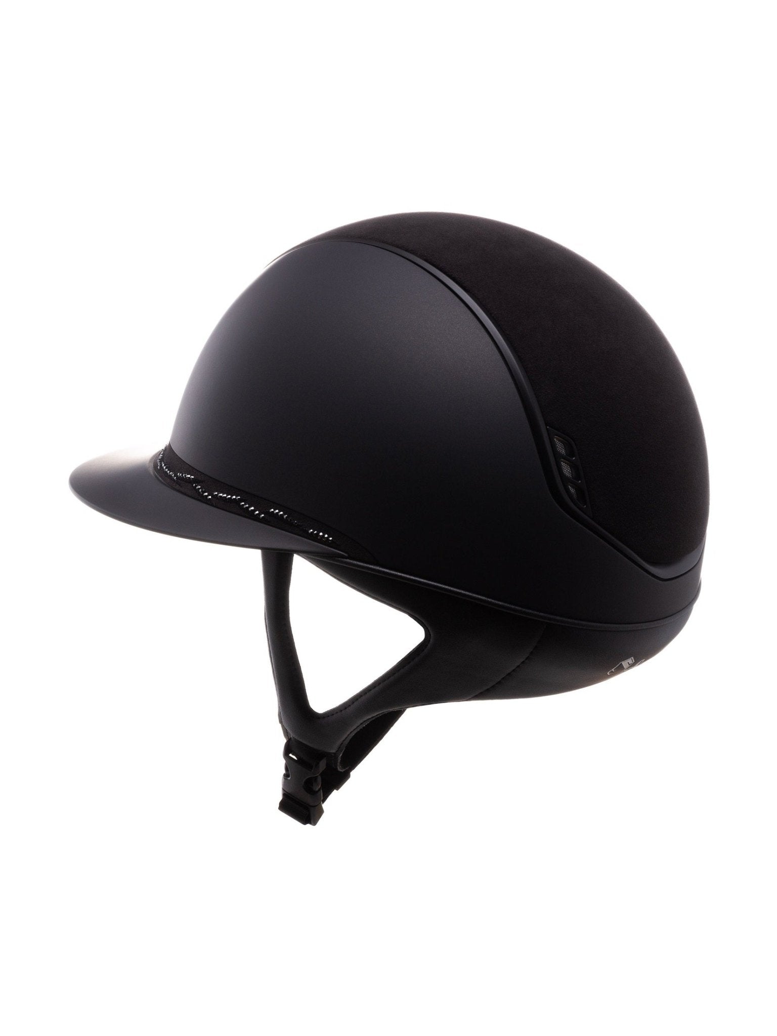 SAMSHIELD KASK MISS SHIELD 2.0 SHADOWMATT / BLK ALC. / FLOWER SWARO / MAT BLACK / MAT CZARNY / CZARNY - Samshield Equishop