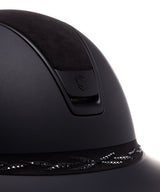 SAMSHIELD KASK MISS SHIELD 2.0 SHADOWMATT / BLK ALC. / FLOWER SWARO / MAT BLACK / MAT CZARNY / CZARNY - Samshield Equishop