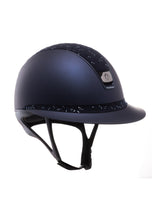 SAMSHIELD KASK MISS SHIELD 2.0 SHADOWMATT / CRYST LEAF BLUE / MAT BLUE / 5 SWARO / BLK CHROM / GRANATOWY - Samshield Equishop