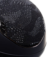 SAMSHIELD KASK MISS SHIELD 2.0 SHADOWMATT / CRYSTAL INTARSIA / CZARNY CHROM / CZARNY - Samshield Equishop