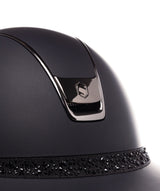 SAMSHIELD KASK MISS SHIELD 2.0 SHADOWMATT / CRYSTAL MEDLEY BLACK FB / CZARNY CHROME / CZARNY - Samshield Equishop