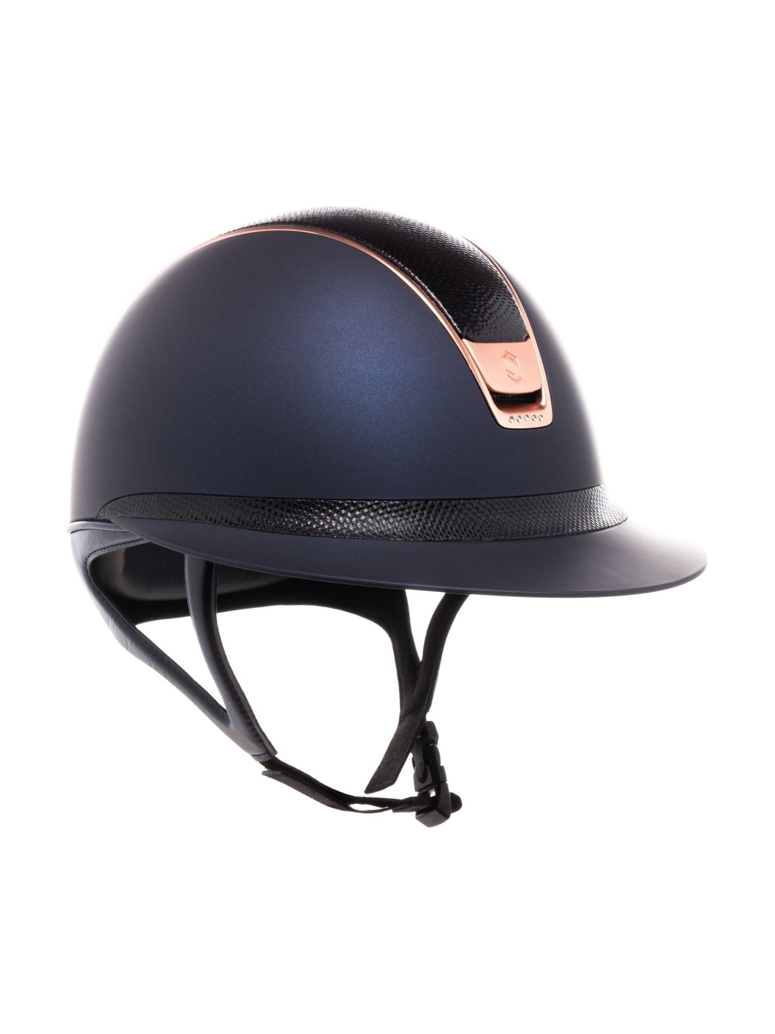 SAMSHIELD KASK MISS SHIELD 2.0 SHADOWMATT / LIZARD BLK TOP FRONTAL / MATT PINK GOLD / 5 SWARO / GRANATOWY - Samshield Equishop