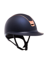 SAMSHIELD KASK MISS SHIELD 2.0 SHADOWMATT / MATT PINK GOLD / GRANATOWY - Samshield Equishop