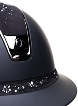 SAMSHIELD KASK MISS SHIELD 2.0 SHADOWMATT/FLOWER SWARO JEWEL/BLACK SHINE FRAME/CZARNY - Samshield Equishop