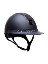 SAMSHIELD KASK MISS SHIELD 2.0 SHADOWMATT/FLOWER SWARO JEWEL/BLACK SHINE FRAME/CZARNY - Samshield Equishop