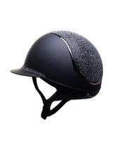 SAMSHIELD KASK MISS SHIELD 2.0 SHADOWMATT/SPARKLING ULTRA FINE ROCK NIGHT SHD/BLACK SHINE/CZARNY - Samshield Equishop