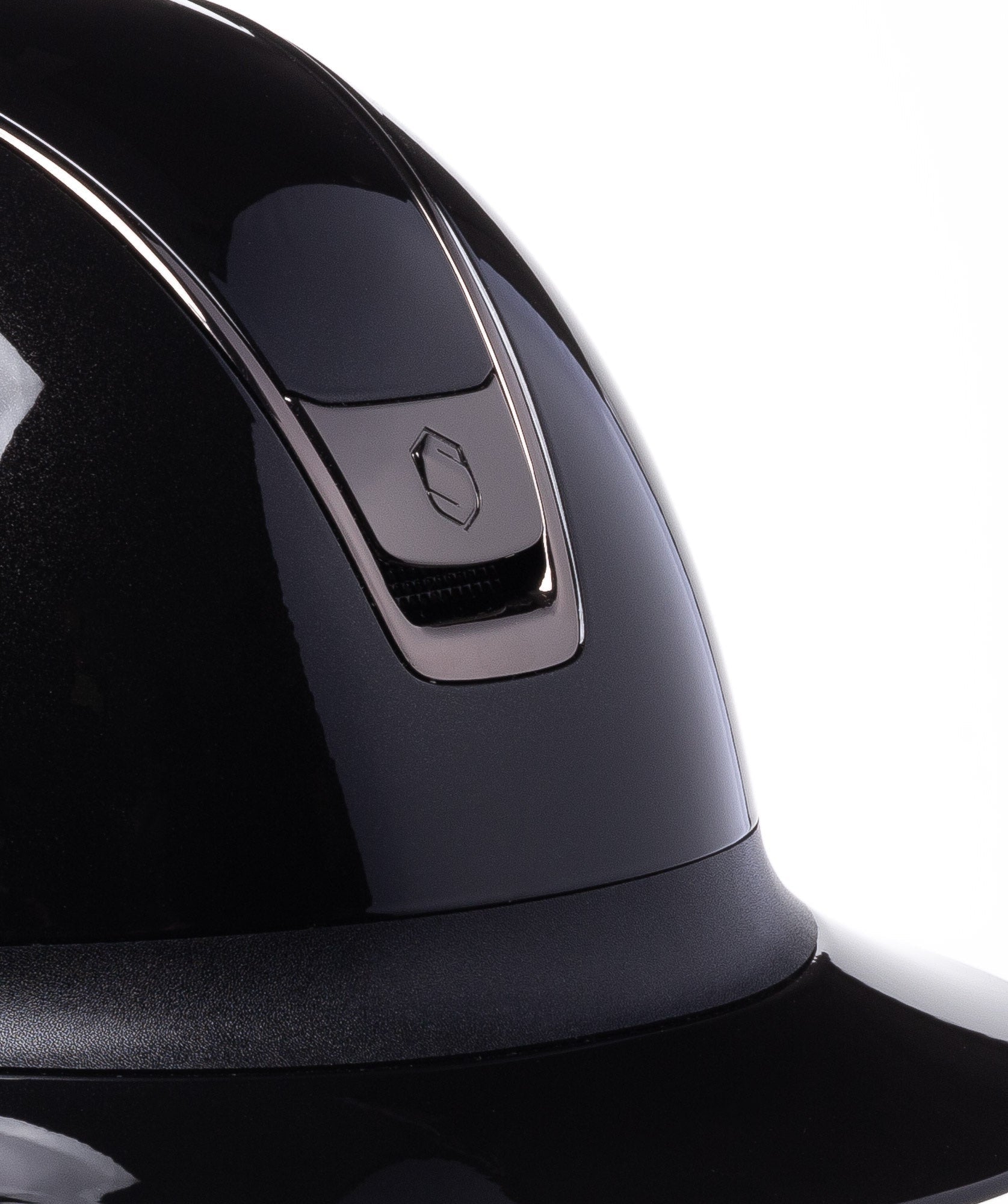 SAMSHIELD KASK MISS SHIELD SHADOWGLOSSY 2.0 / CZARNY CHROM / CZARNY - Samshield Equishop