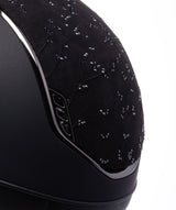SAMSHIELD KASK SHADOWMATT 2.0 / CRYSTAL LEAF BLACK TOP / BLACK CHROME / CZARNY - Samshield Equishop