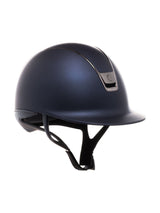 SAMSHIELD KASK SHADOWMATT 2.0 / CZARNY CHROM / 5 SWARO / CZARNY CHROM / GRANATOWY - Samshield Equishop