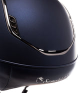 SAMSHIELD KASK SHADOWMATT 2.0 / CZARNY CHROM / 5 SWARO / CZARNY CHROM / GRANATOWY - Samshield Equishop