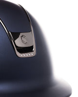 SAMSHIELD KASK SHADOWMATT 2.0 / CZARNY CHROM / 5 SWARO / CZARNY CHROM / GRANATOWY - Samshield Equishop