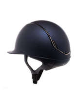 SAMSHIELD KASK SHADOWMATT 2.0 / CZARNY CHROM / 5 SWARO / CZARNY CHROM / GRANATOWY - Samshield Equishop