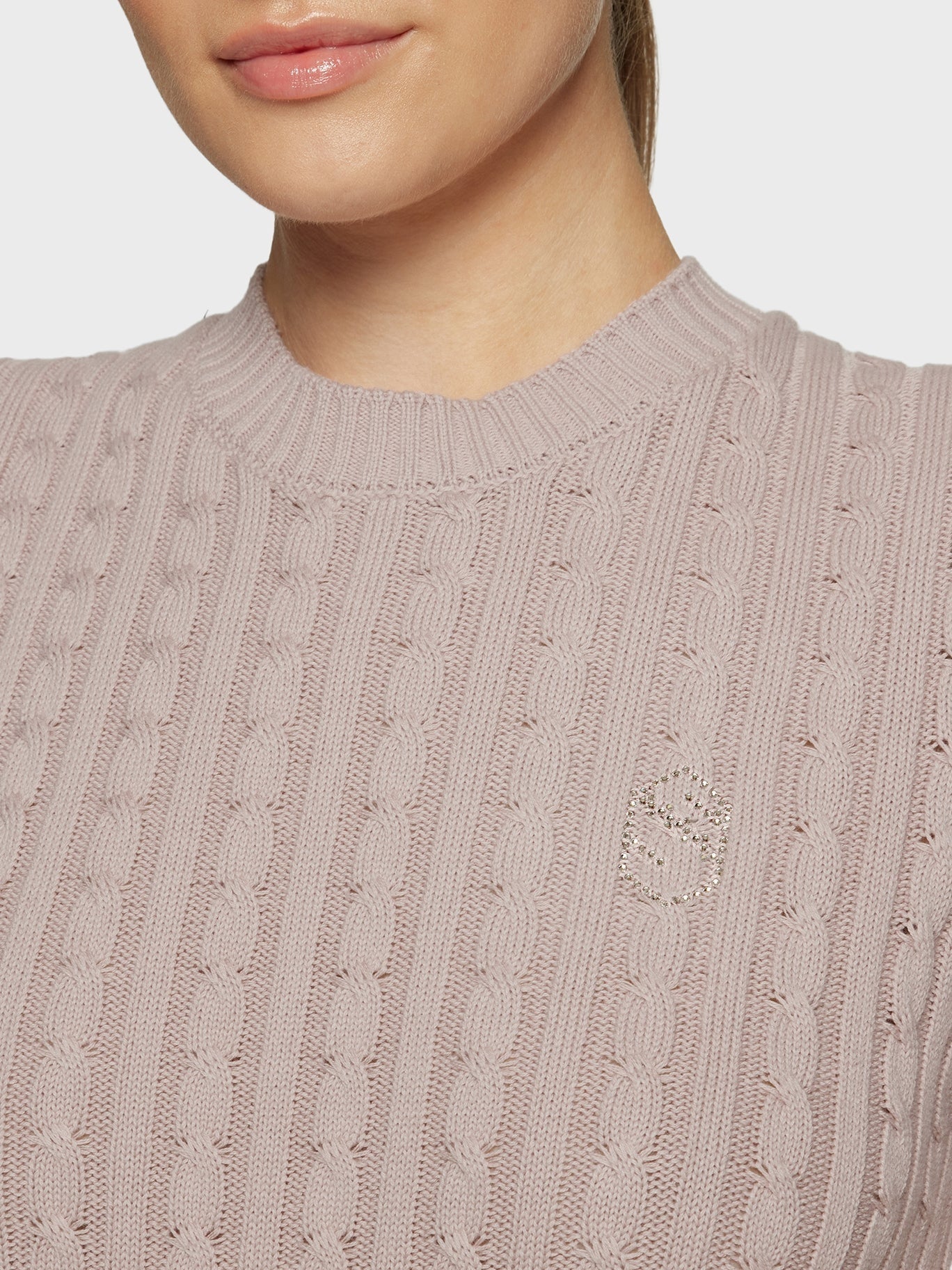 SAMSHIELD LIDY DZIANINOWY SWETER JEŹDZIECKI DAMSKI - Samshield Equishop