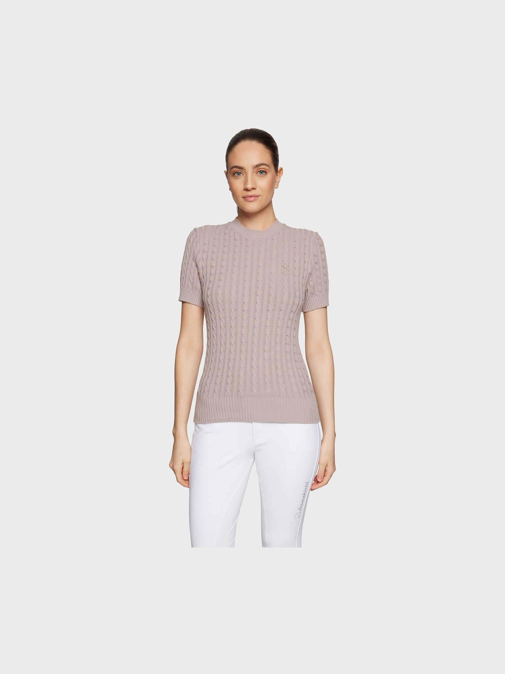 SAMSHIELD LIDY DZIANINOWY SWETER JEŹDZIECKI DAMSKI - Samshield Equishop