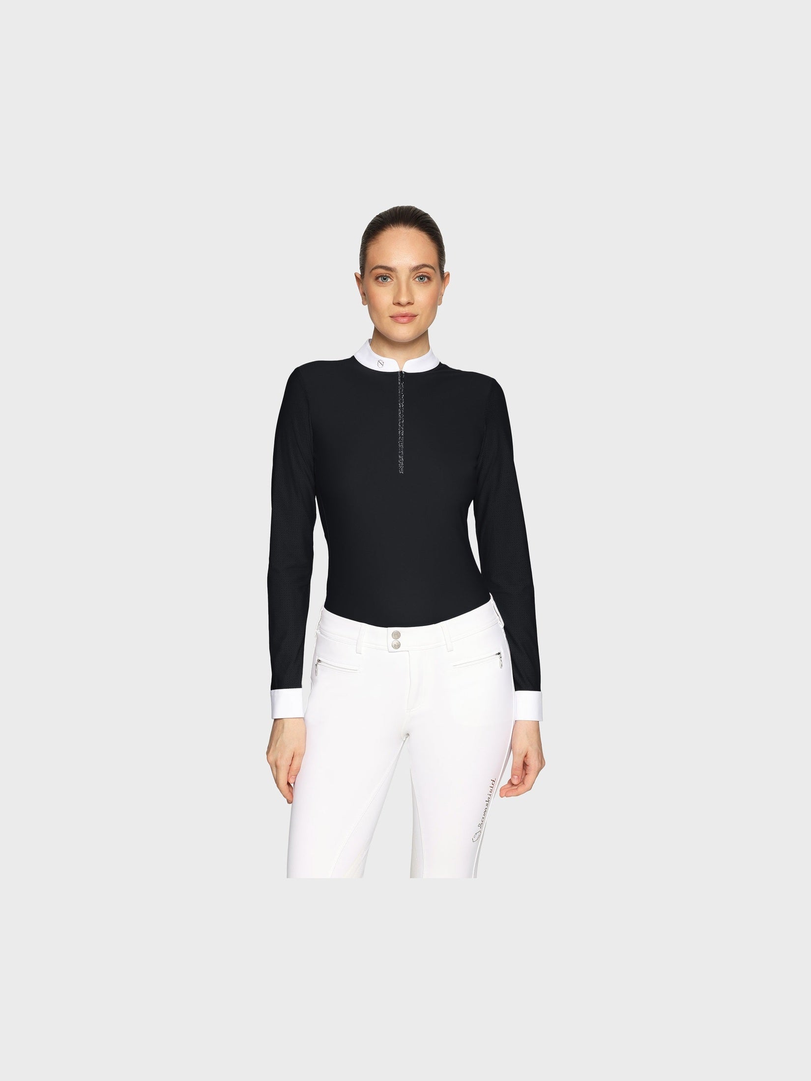 SAMSHIELD LOU JEŹDZIECKA KOSZULA KONKURSOWA DAMSKA - Samshield Equishop
