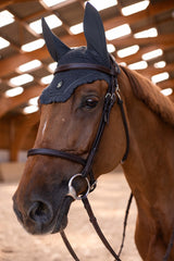SAMSHIELD NAUSZNIKI DLA KONIA FLYSHIELD SWAROVSKI - SAMSHIELD Equishop