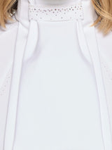 SAMSHIELD PLASTRON CRYSTAL FABRIC PLASTRON JEŹDZIECKI - Samshield Equishop