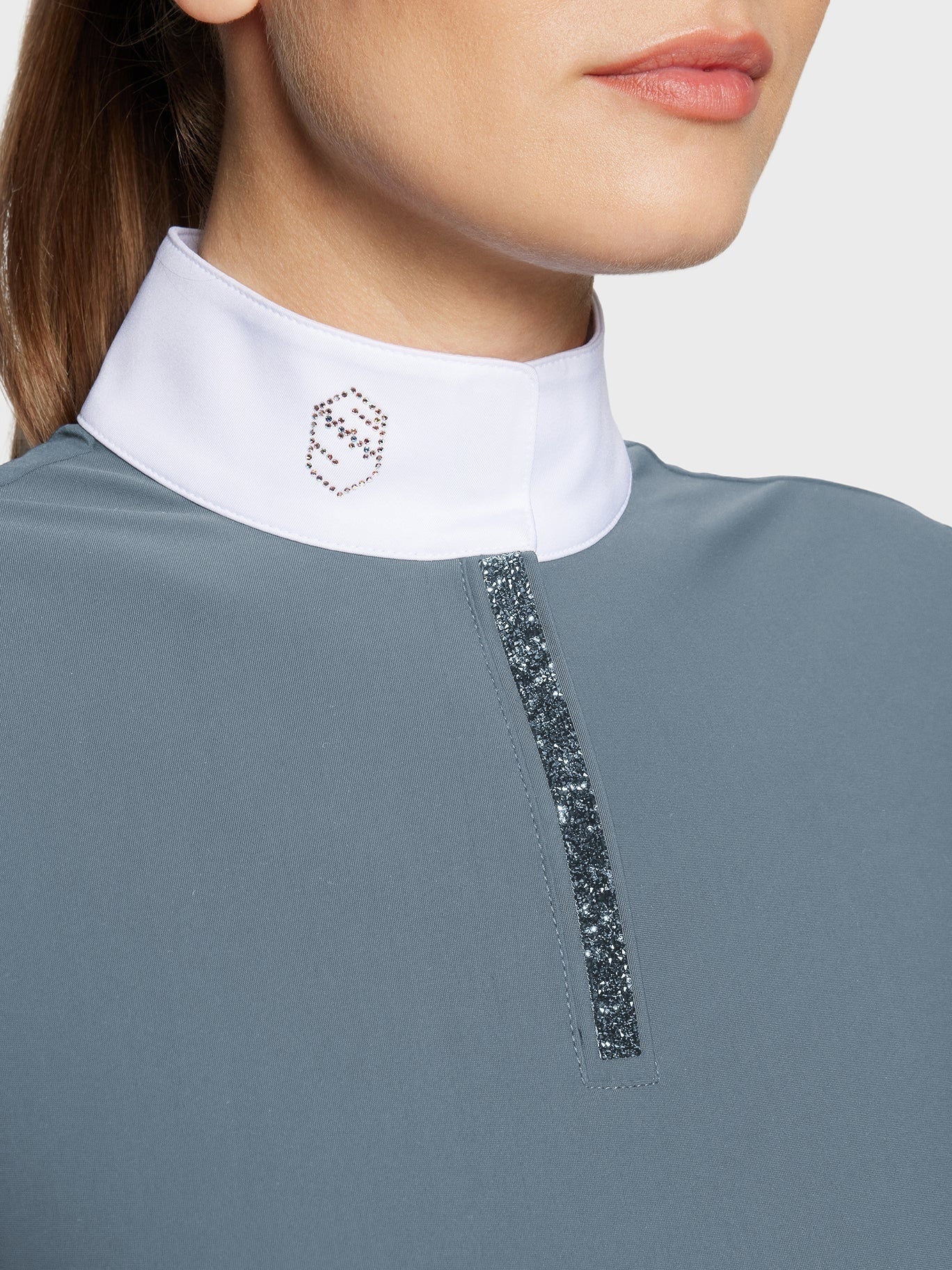 SAMSHIELD ROXY PREMIUM JEŹDZIECKA KOSZULA KONKURSOWA DAMSKA - Samshield Equishop