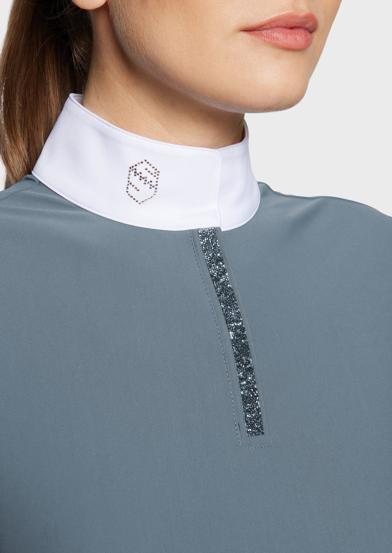SAMSHIELD ROXY PREMIUM JEŹDZIECKA KOSZULA KONKURSOWA DAMSKA - Samshield Equishop