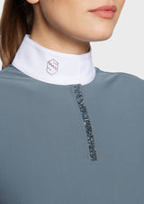 SAMSHIELD ROXY PREMIUM JEŹDZIECKA KOSZULA KONKURSOWA DAMSKA - Samshield Equishop