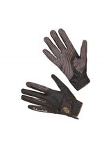 SAMSHIELD V - SKIN SWAROVSKI RĘKAWICZKI JEŹDZIECKIE BRĄZOWE - Samshield Equishop