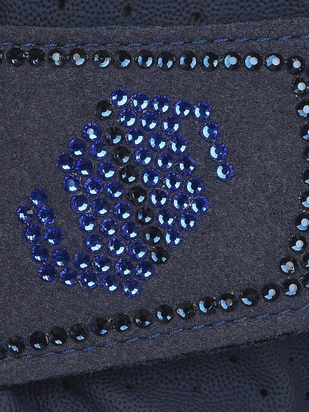 SAMSHIELD V - SKIN SWAROVSKI RĘKAWICZKI JEŹDZIECKIE NIEBIESKIE - Samshield Equishop