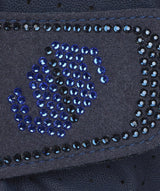 SAMSHIELD V - SKIN SWAROVSKI RĘKAWICZKI JEŹDZIECKIE NIEBIESKIE - Samshield Equishop