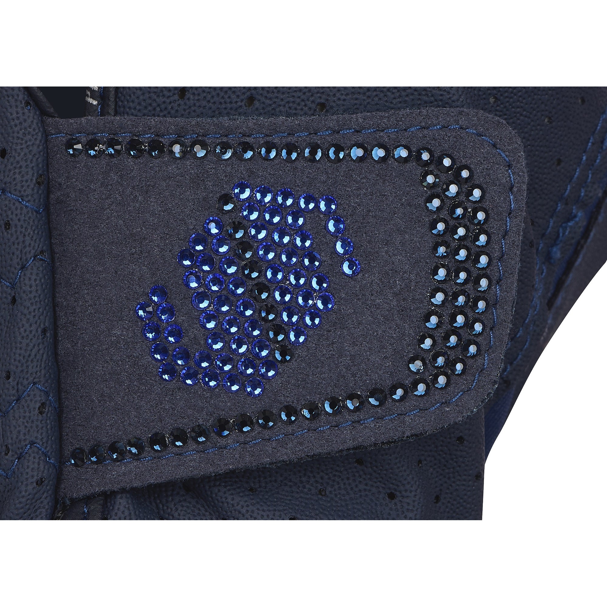 SAMSHIELD V-SKIN SWAROVSKI RĘKAWICZKI JEŹDZIECKIE NIEBIESKIE