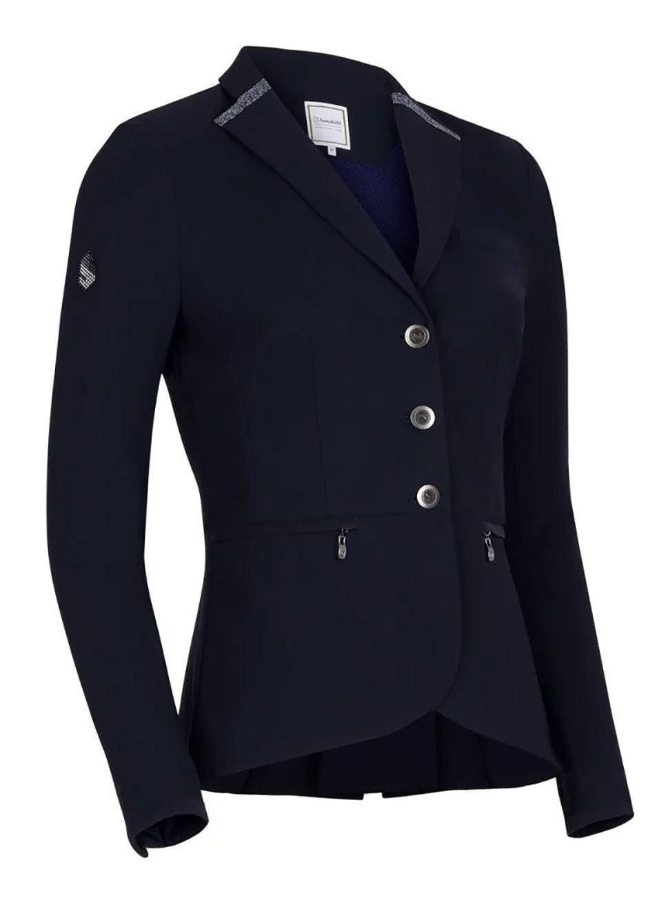 SAMSHIELD VICTORINE CRYSTAL FABRIC WOMEN'S EQUINE COMPETITION JACKET