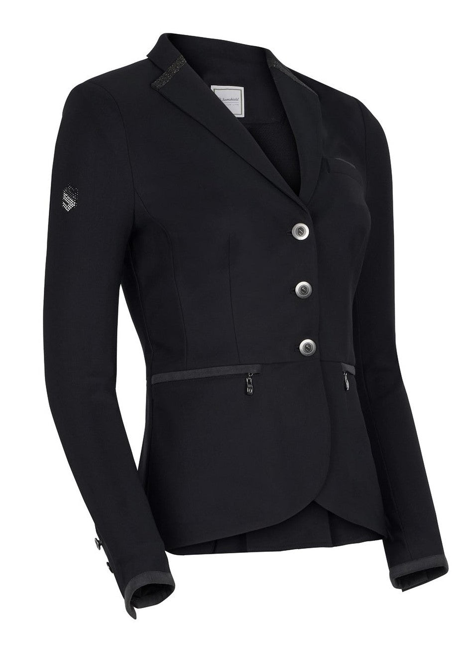 SAMSHIELD VICTORINE CRYSTAL FABRIC WOMEN'S EQUINE COMPETITION JACKET