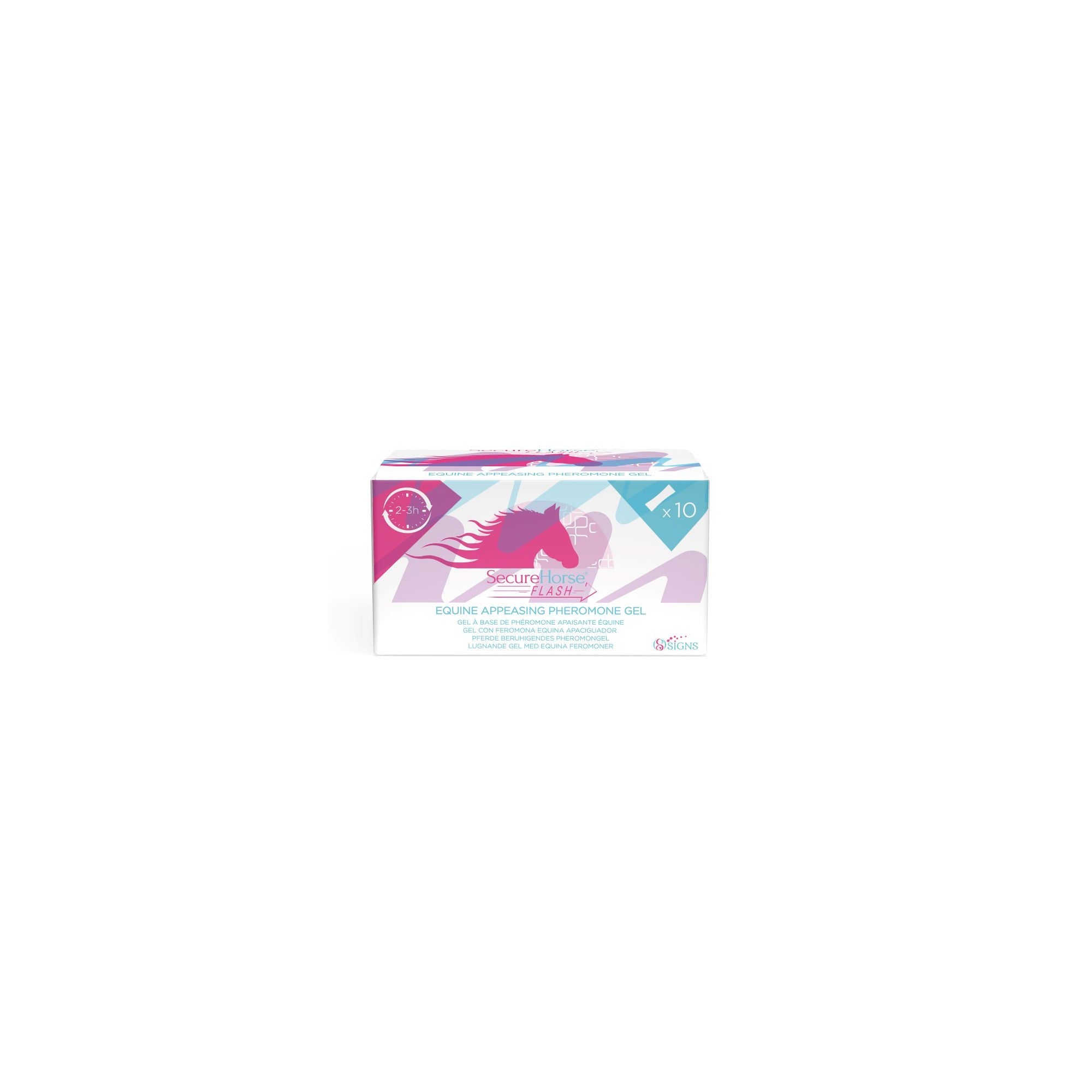 SECURE HORSE FLASH FEROMONY DLA KONI W FORMIE ŻELU - Signs Equishop