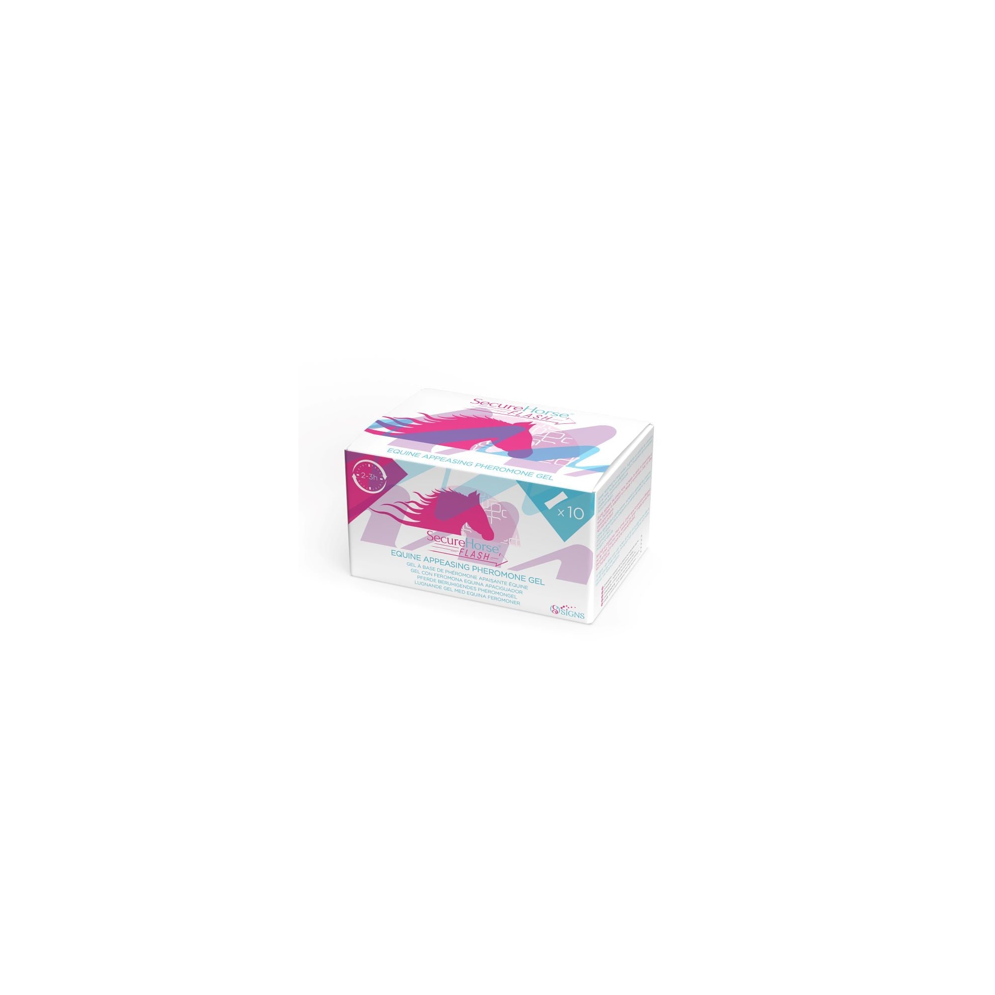 SECURE HORSE FLASH FEROMONY DLA KONI W FORMIE ŻELU - Signs Equishop