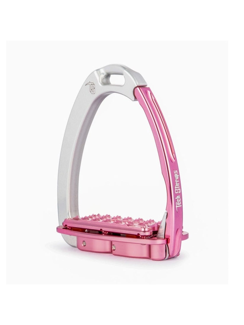 TECH STIRRUPS STRZEMIONA JEŹDZIECKIE Z AMORTYZACJĄ VENICE PLUS EVO CONTRAST EDITION