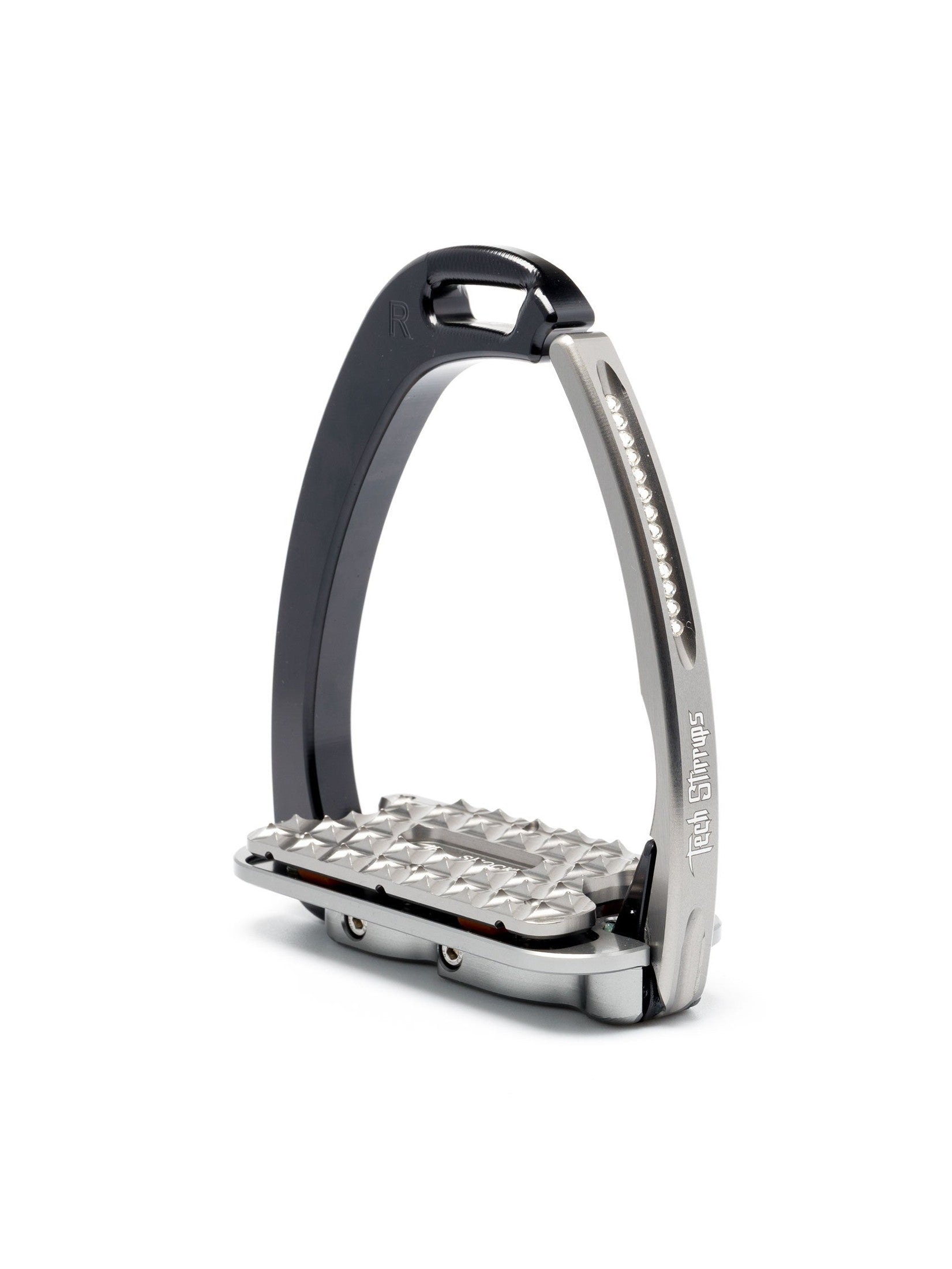 TECH STIRRUPS STRZEMIONA JEŹDZIECKIE Z AMORTYZACJĄ VENICE PLUS EVO SWAROVSKI