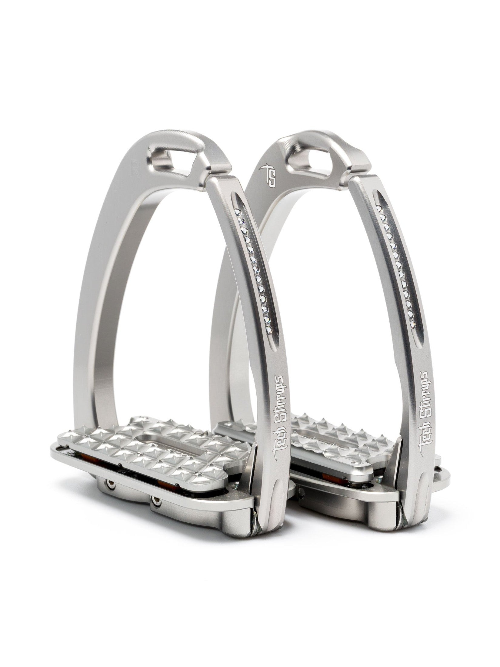 TECH STIRRUPS STRZEMIONA JEŹDZIECKIE Z AMORTYZACJĄ VENICE PLUS EVO SWAROVSKI