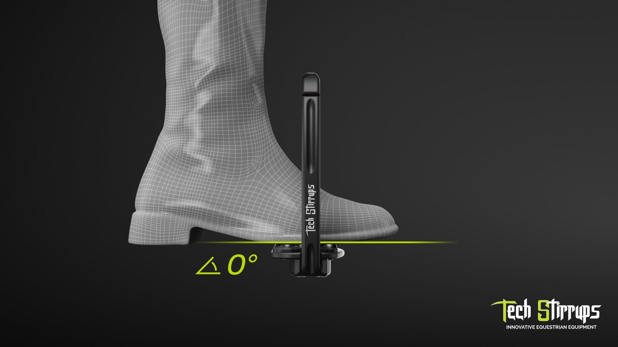 TECH STIRRUPS BEZPIECZNE STRZEMIONA JEŹDZIECKIE VENICE FLAT EVO CONTRAST EDITION - Tech Stirrups Equishop