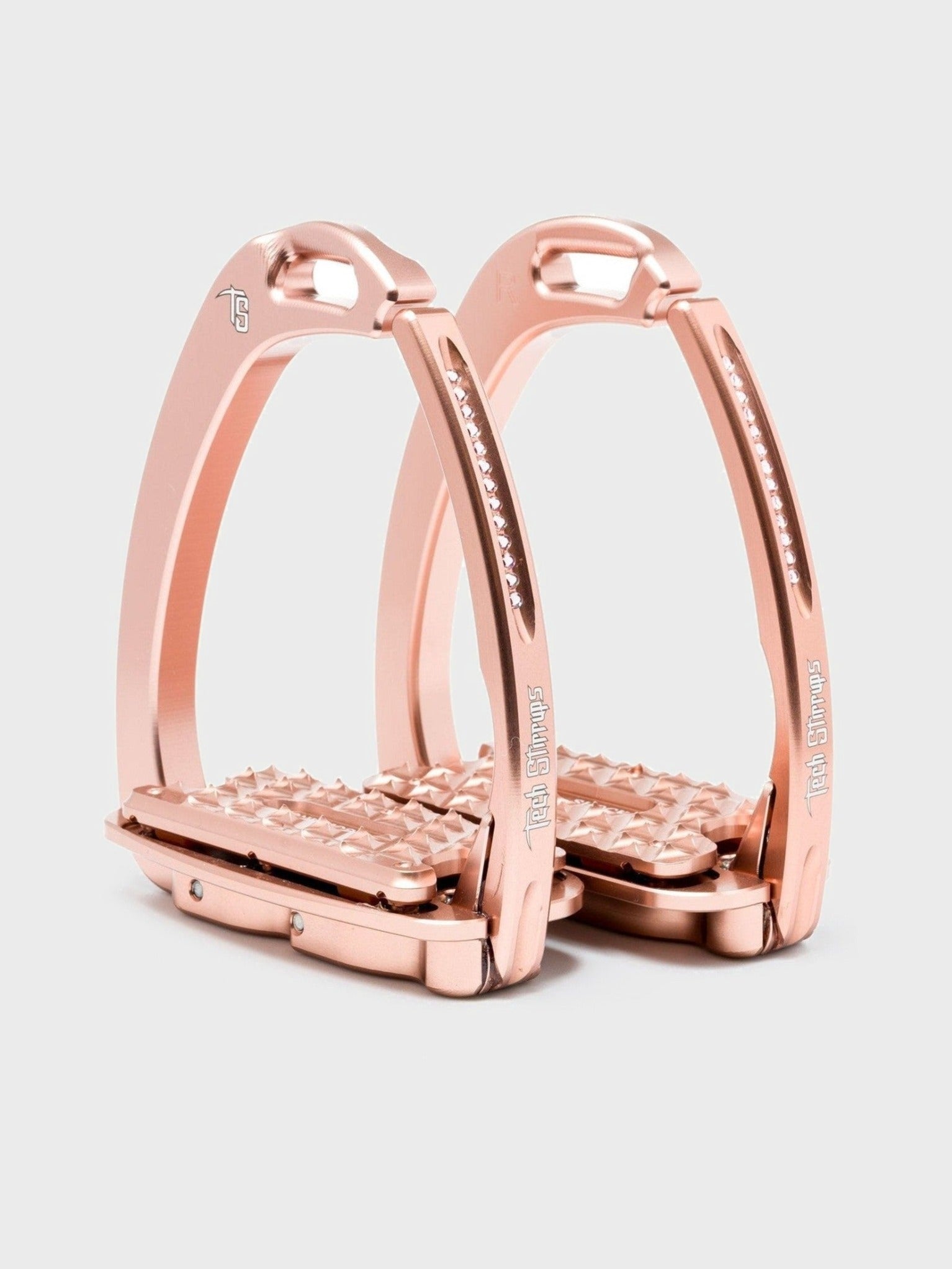 TECH STIRRUPS STRZEMIONA JEŹDZIECKIE Z AMORTYZACJĄ VENICE PLUS EVO SWAROVSKI - Tech Stirrups Equishop