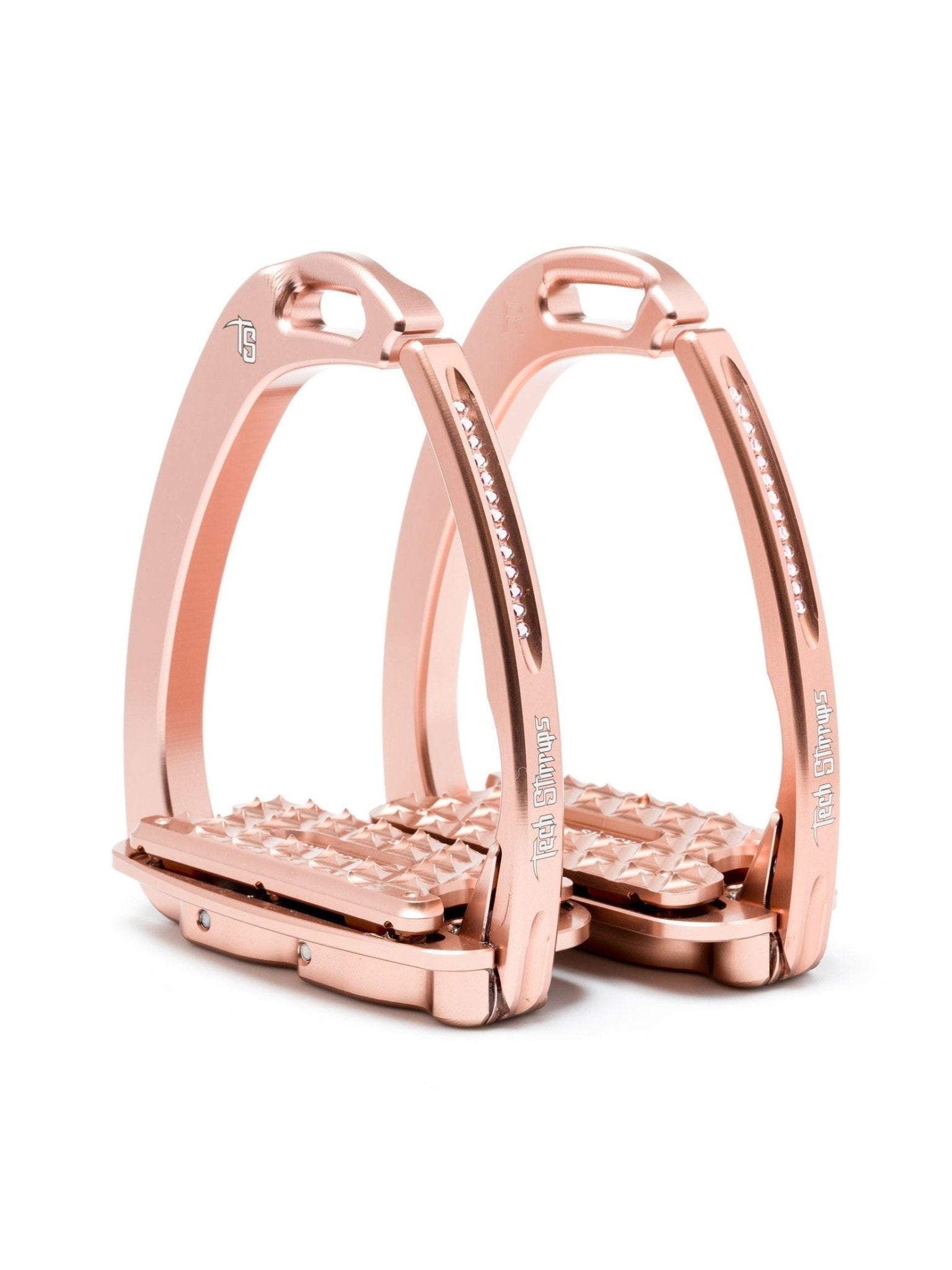 TECH STIRRUPS STRZEMIONA JEŹDZIECKIE Z AMORTYZACJĄ VENICE PLUS EVO SWAROVSKI - Tech Stirrups Equishop