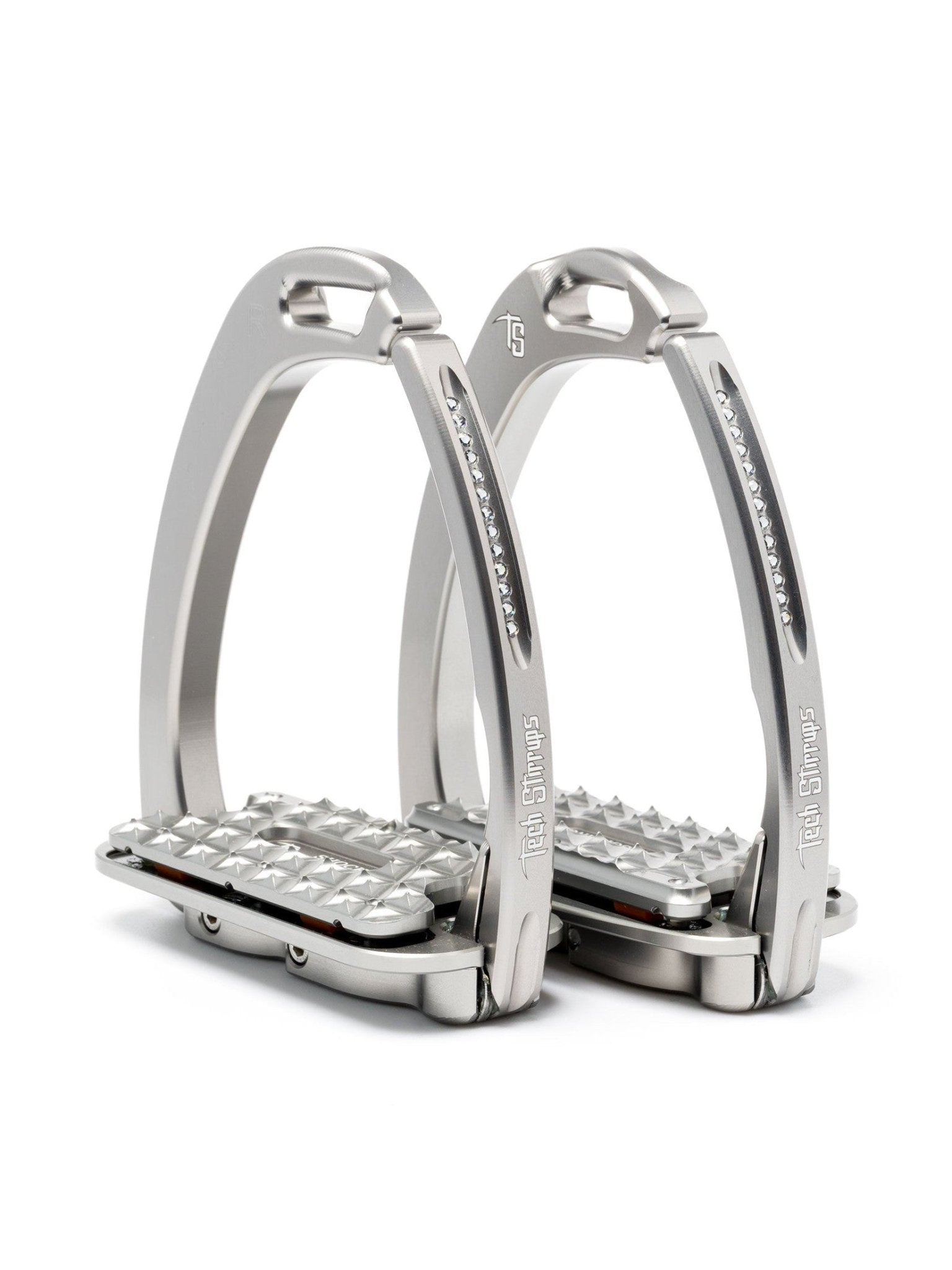 TECH STIRRUPS STRZEMIONA JEŹDZIECKIE Z AMORTYZACJĄ VENICE PLUS EVO SWAROVSKI - Tech Stirrups Equishop