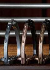 TECH STIRRUPS STRZEMIONA JEŹDZIECKIE Z AMORTYZACJĄ VENICE PLUS EVO SWAROVSKI - Tech Stirrups Equishop