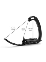 TECH STIRRUPS UJEŻDŻENIOWE STRZEMIONA JEŹDZIECKIE VENICE DRESSAGE SLOPED - Tech Stirrups Equishop