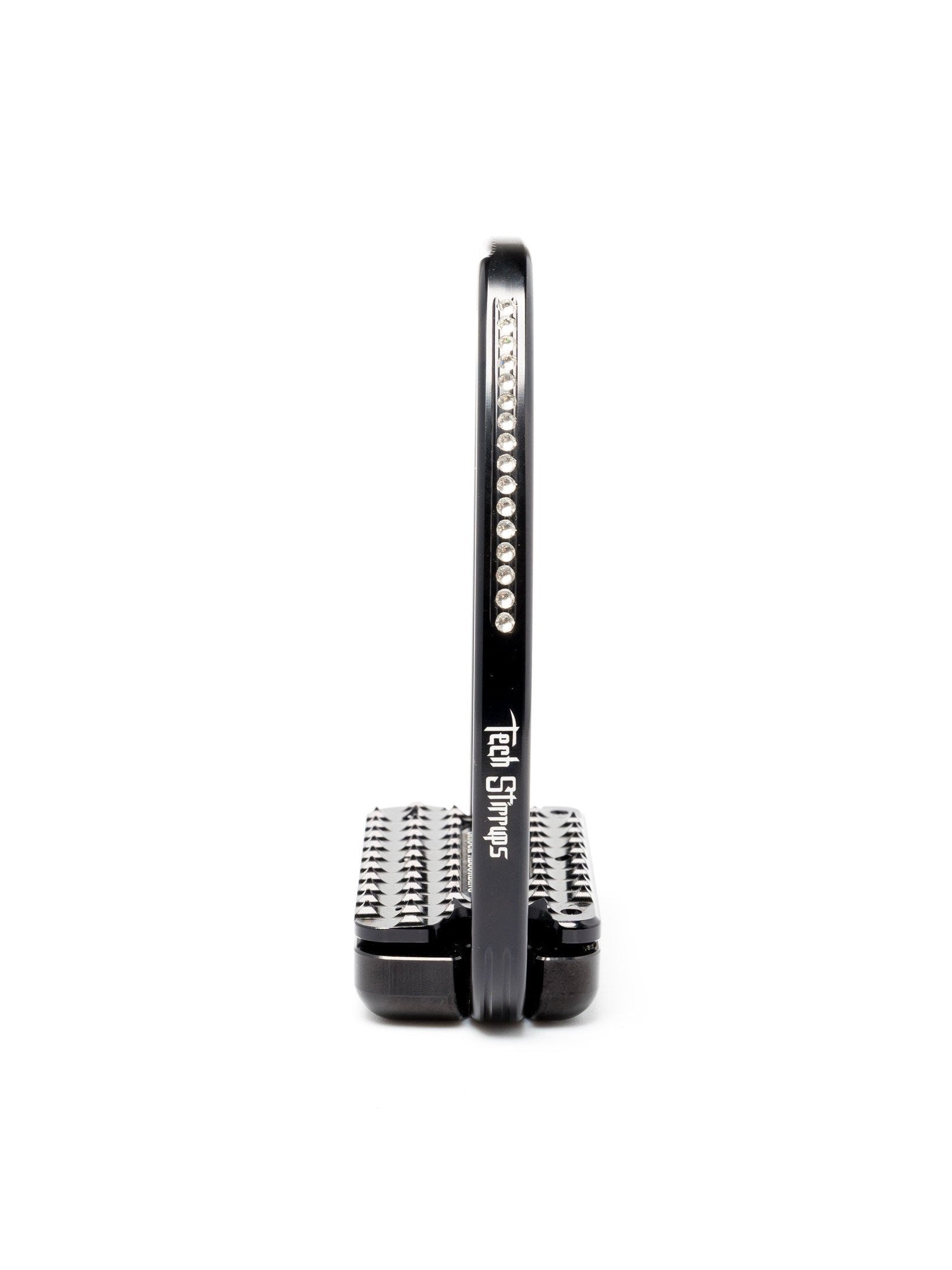 TECH STIRRUPS UJEŻDŻENIOWE STRZEMIONA JEŹDZIECKIE CAPRI PLUS SWARO CZARNE