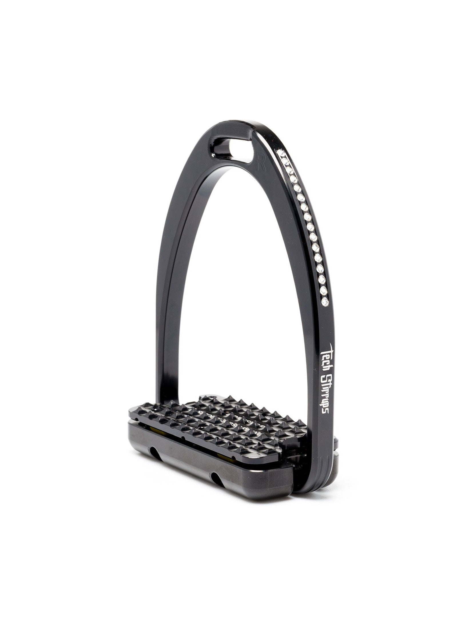 TECH STIRRUPS UJEŻDŻENIOWE STRZEMIONA JEŹDZIECKIE CAPRI PLUS SWARO CZARNE