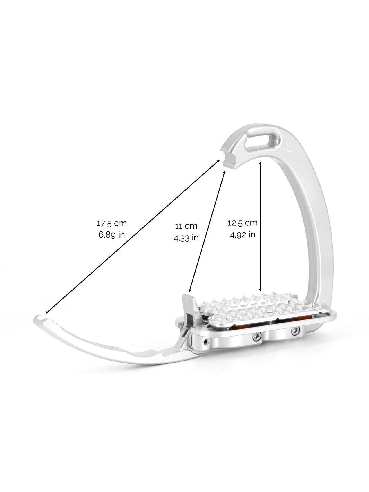 TECH STIRRUPS UJEŻDŻENIOWE STRZEMIONA JEŹDZIECKIE VENICE DRESSAGE PLUS