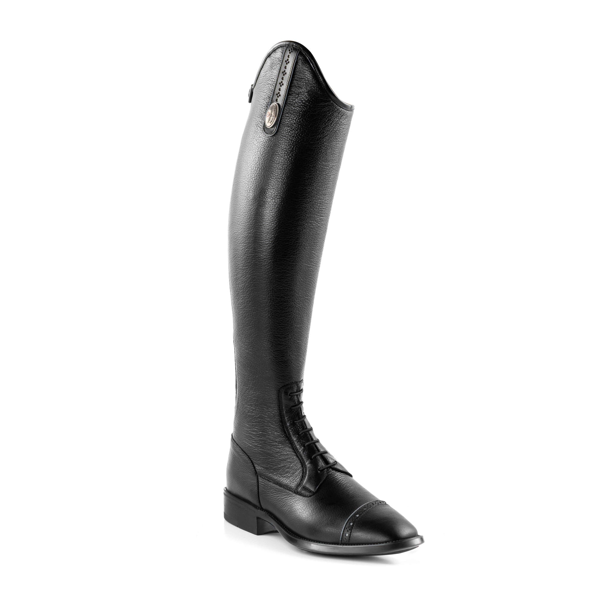TRICOLORE OFICERKI JEŹDZIECKIE ROMEO PRO DAILY CZARNE - Tricolore by DeNiro Equishop