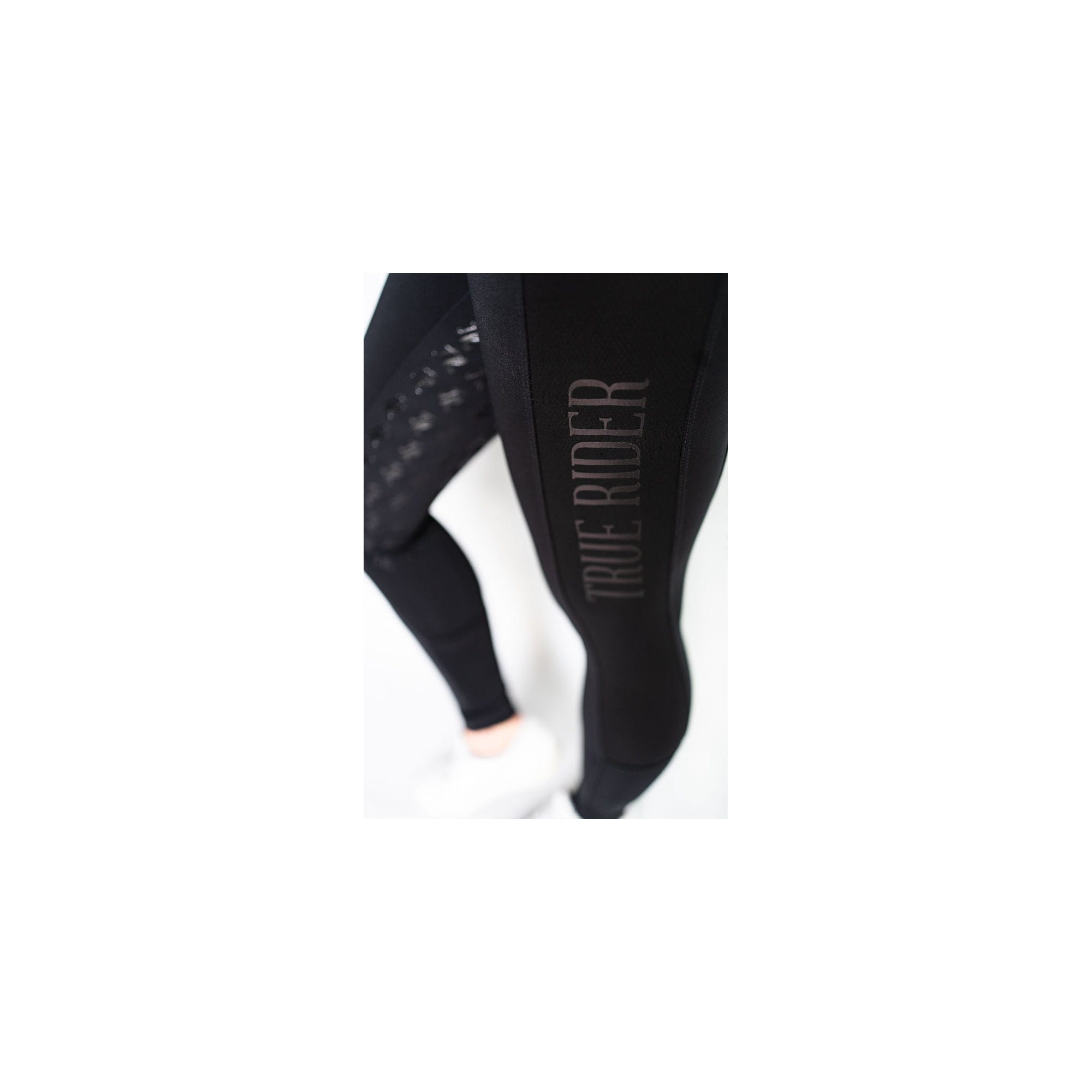 TRUE RIDER AIR MESH LEGGINSY JEŹDZIECKIE Z PEŁNYM LEJEM DAMSKIE