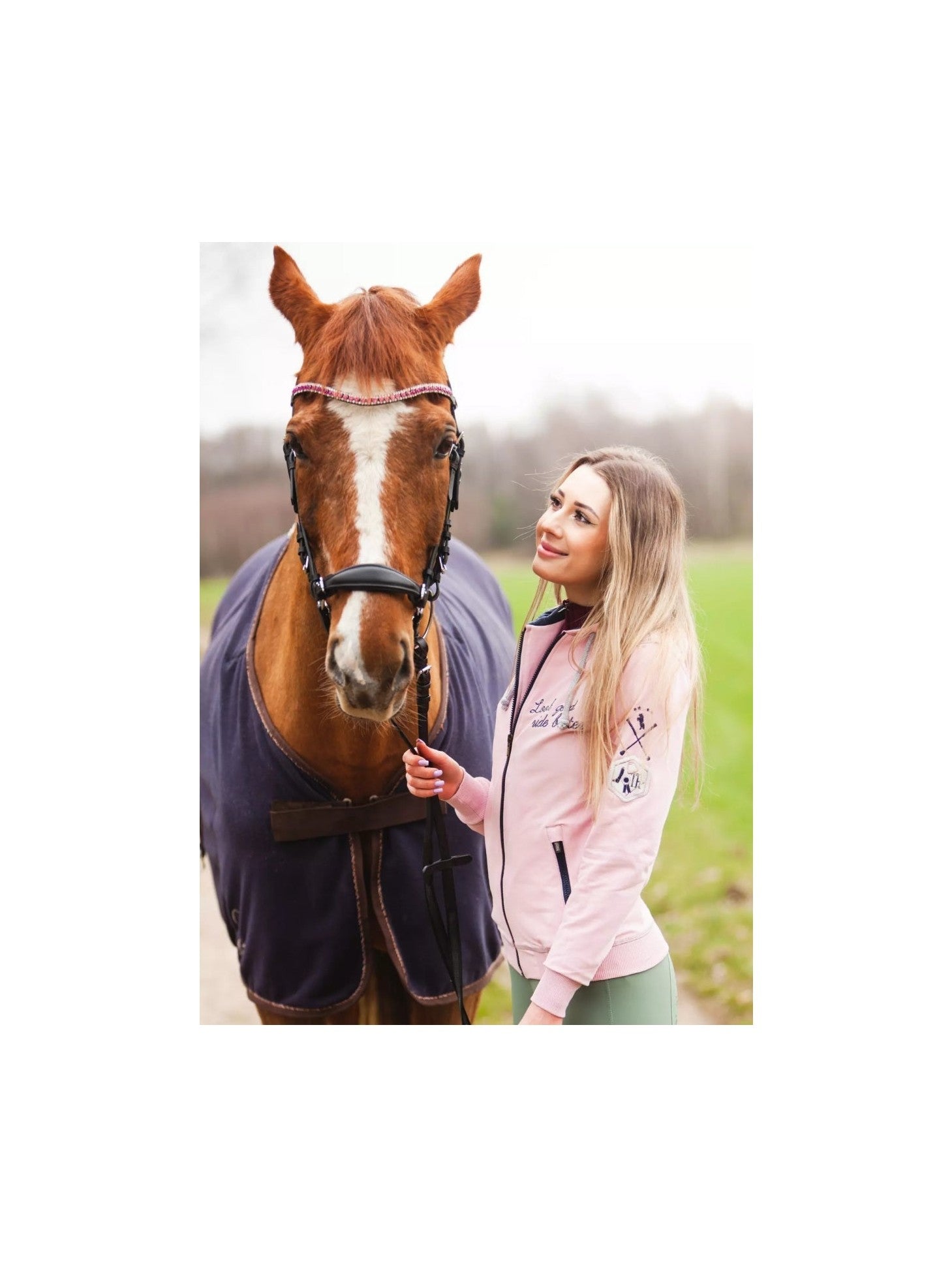 TRUE RIDER BLUZA JEŹDZIECKA LOOK GOOD RIDE BETTER DAMSKA - True Rider Equishop